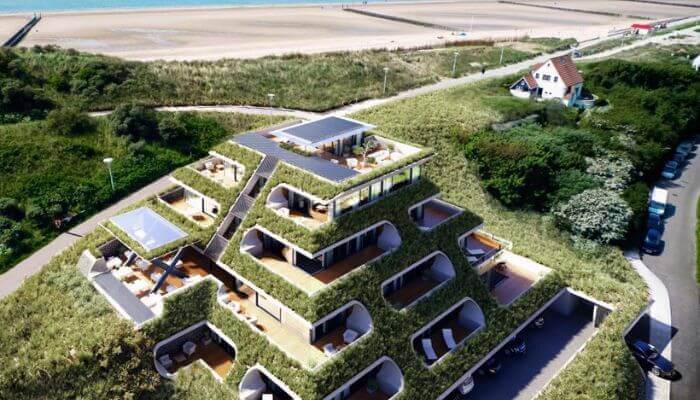 Hotel aan zee nederland